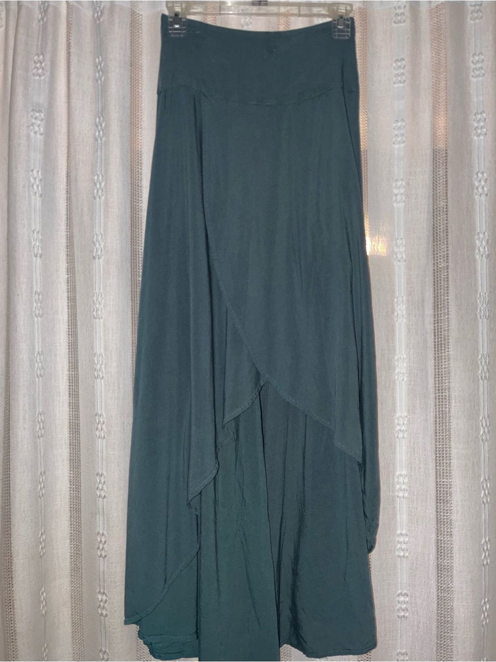 O'Neill Teal High-Low Maxi Skirt